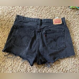 Black jean LEVI STRAUSS & CO shorts
